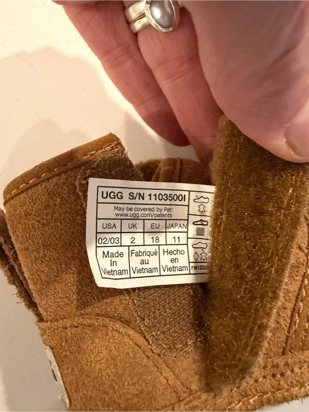 UGG® Neumel Chukka Boot - Baby Chestnut 6-12 months Small